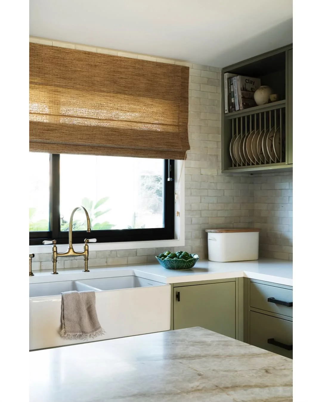 Our modern country kitchen at Exeter in the Southern highlands has all the hall marks of a custom designed space. 

The inframe cabinetry with Jolie hardware, butler style sink with feature hardware, plate rack for favourite dinner plates and choppin