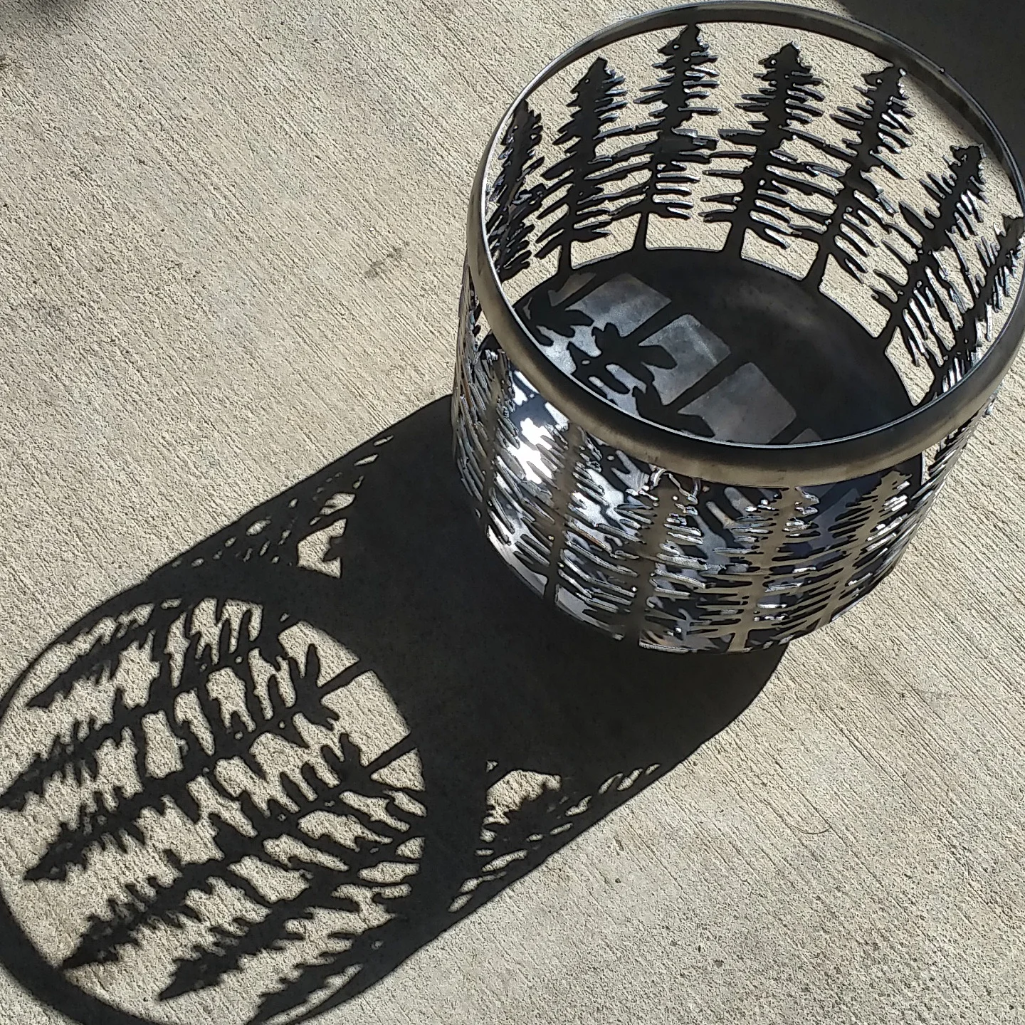 Reclaimed Sitka Firepit