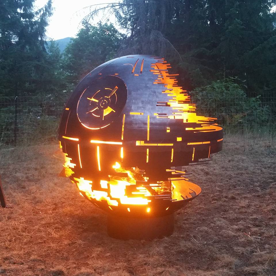 This Is The Fire Pit You Re Looking For, Stormtrooper Fire Pit