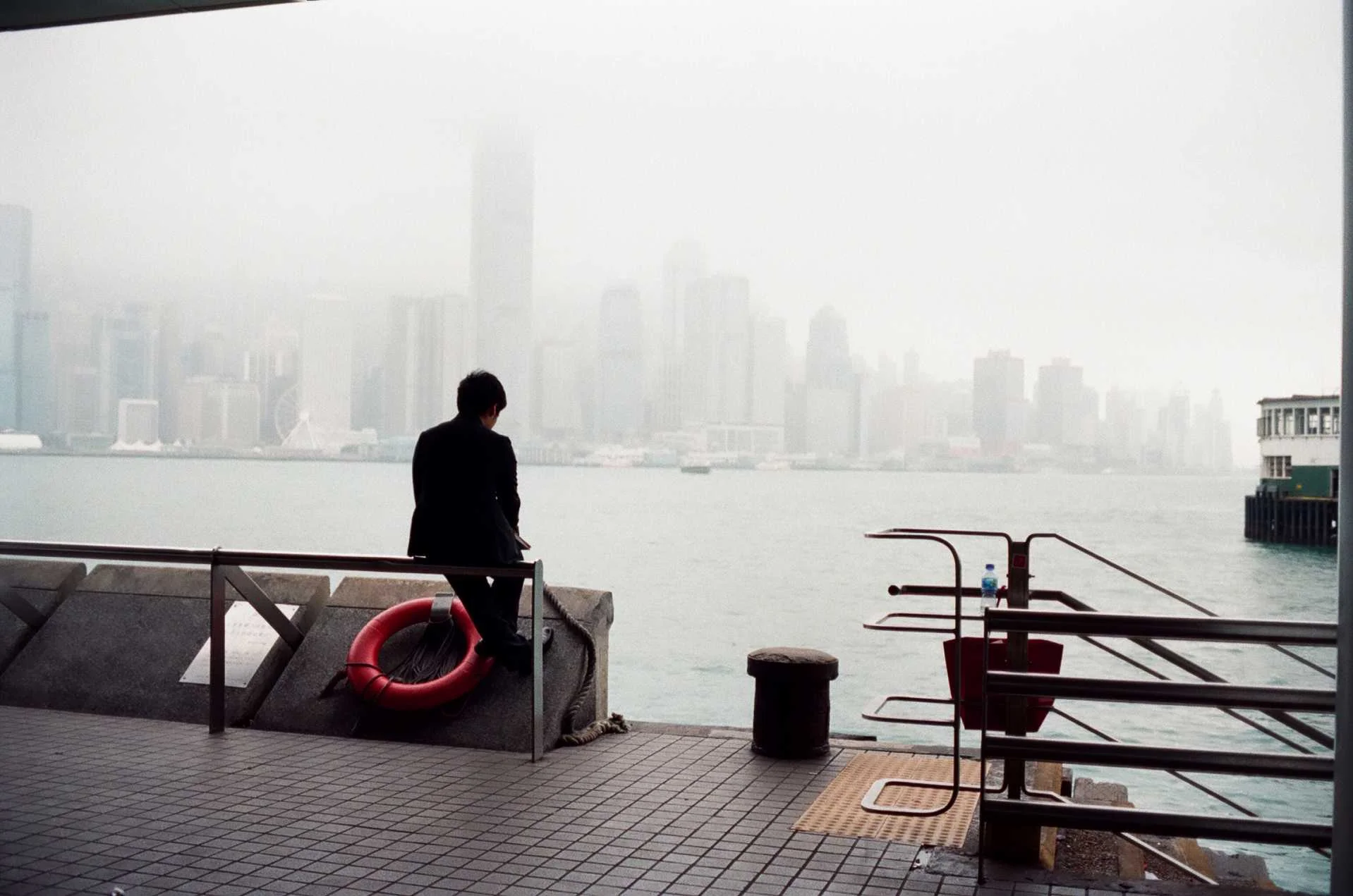 "Contemplation" Hong Kong Harbor, 2015