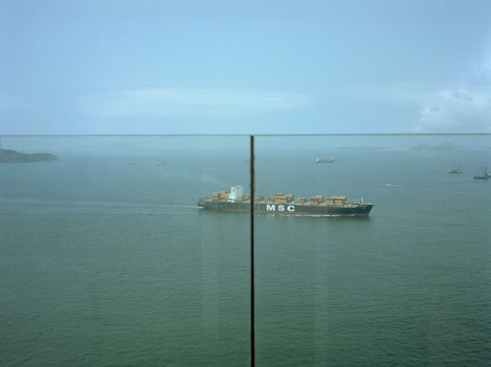  "Balcony Vista" Hong Kong Harbor. 2015 