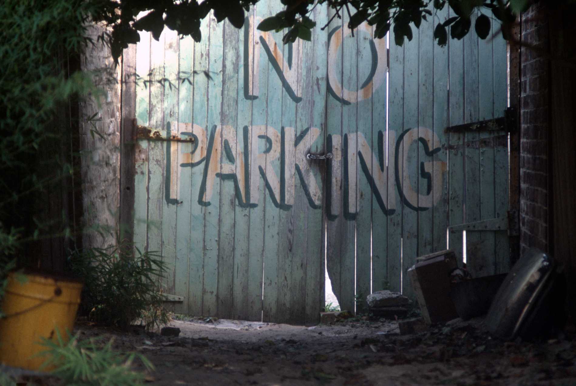  "Parking--NO" Sydney, Australia. 1985 