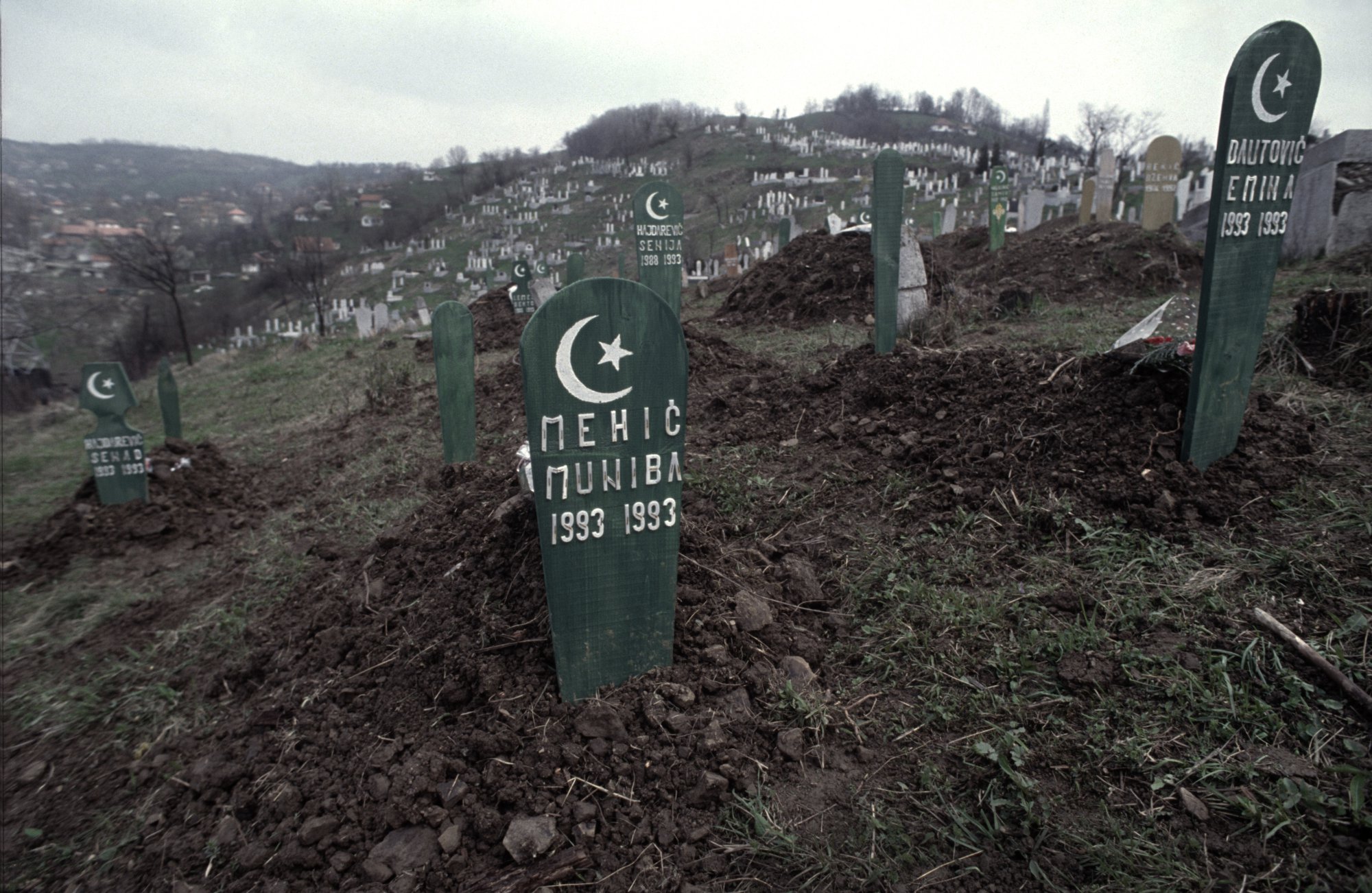 Infant war deaths. 1993 - 1993. Tusla cemetery, Bosnia, 1995 
