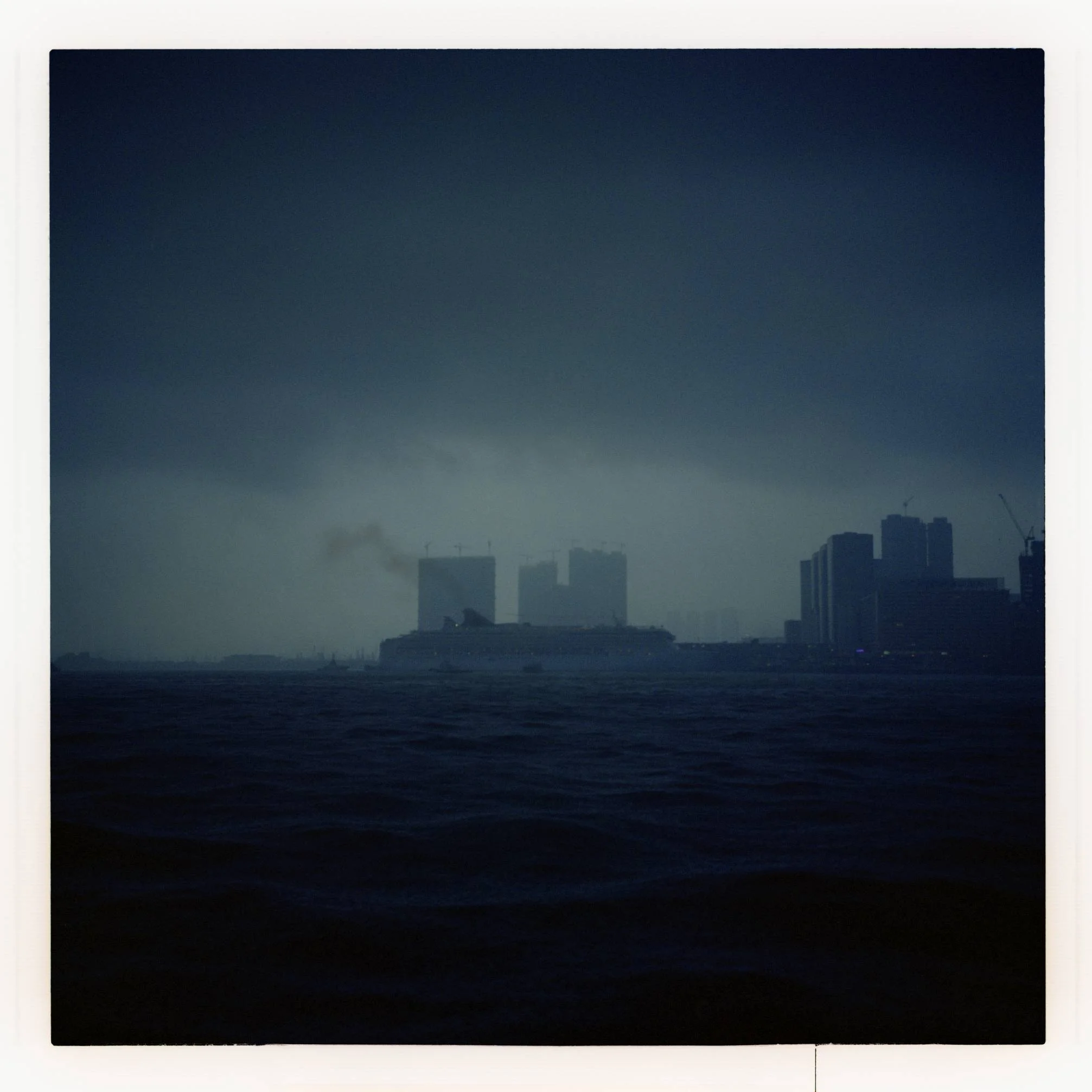 "Stormy Weather" Hong Kong Harbor. 2015
