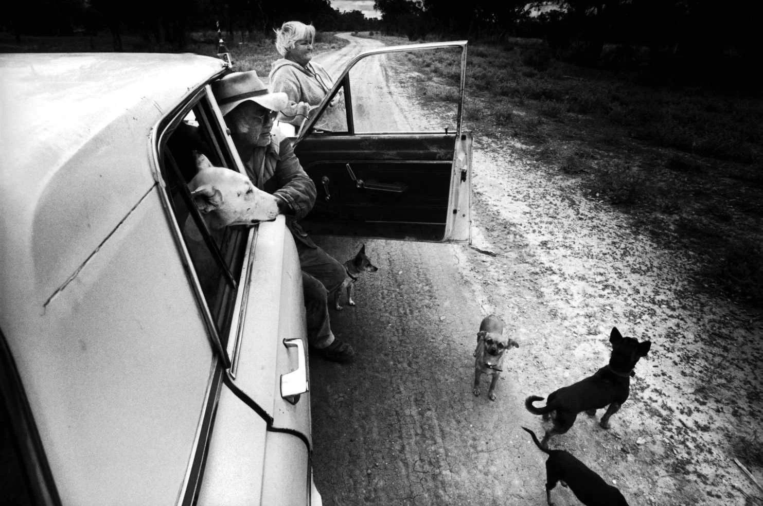 The Shearer's Cook and Husband. Outback Queensland Australia. 1994