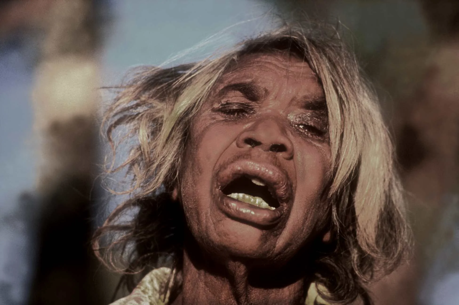 Indigenous Woman. Roper River Northern Territory, Australia. Late 1980s 