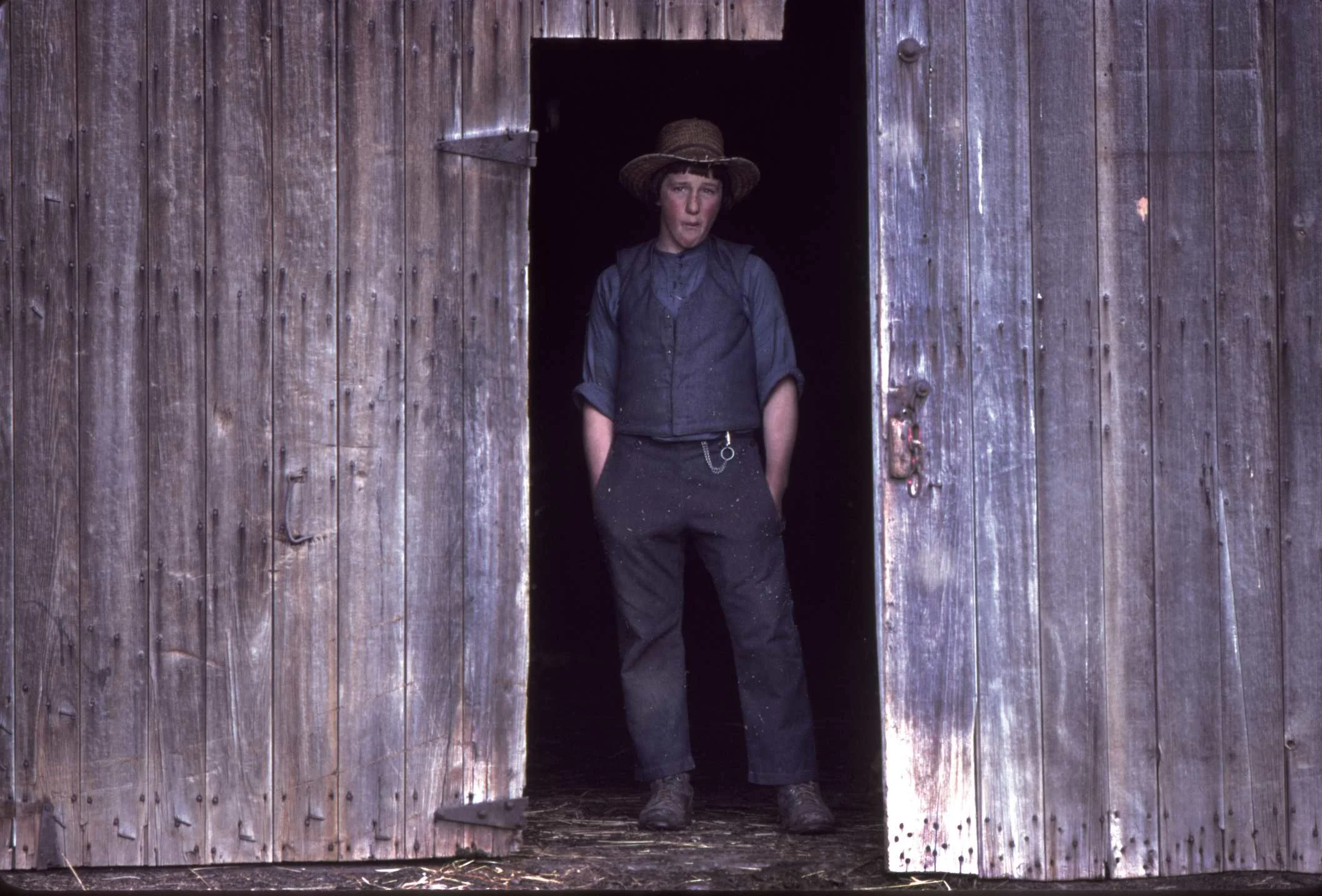 The Amish. Upper State, New York. 1992