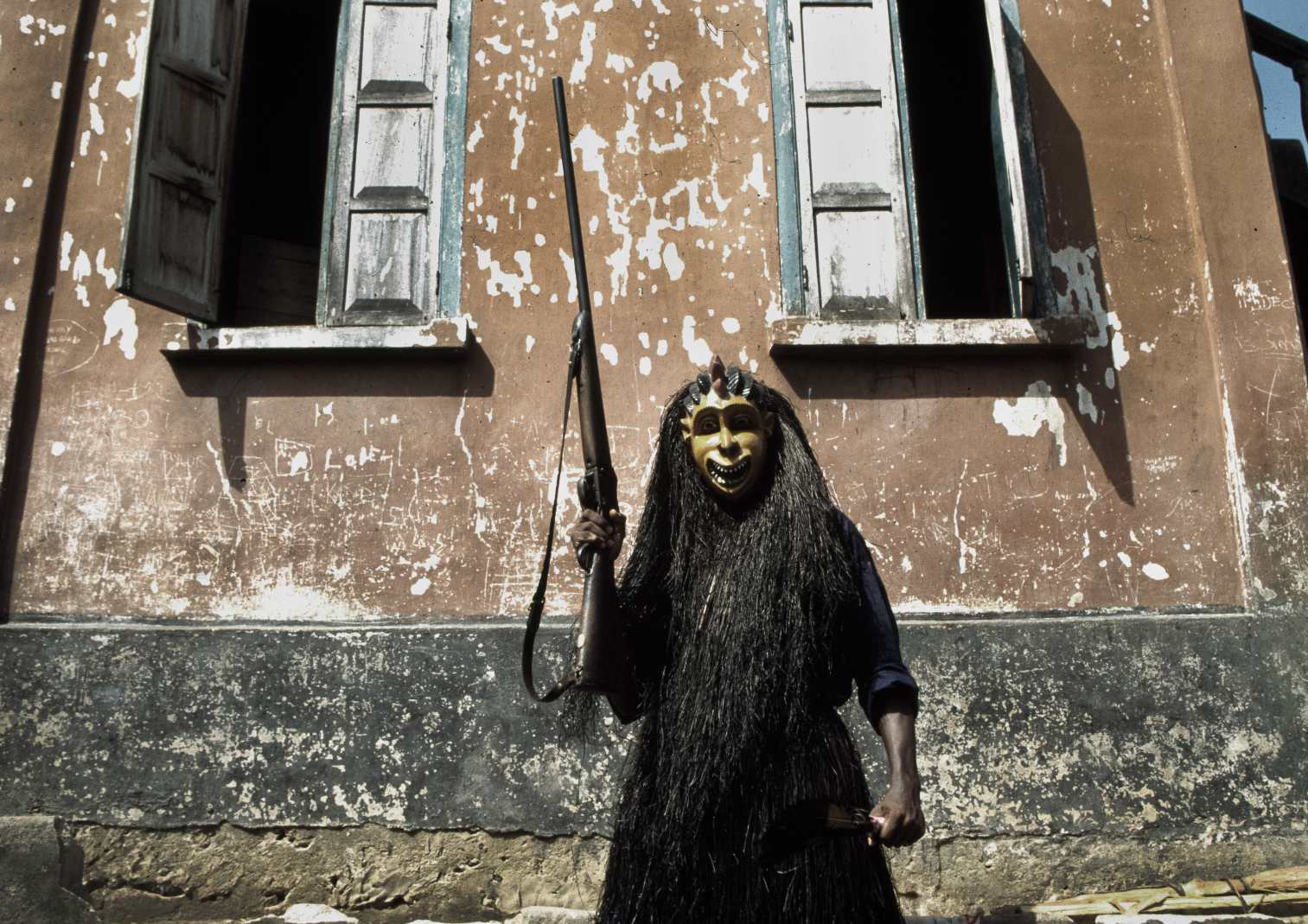  Kamajor Fighter, Sierra Leone 1996.  