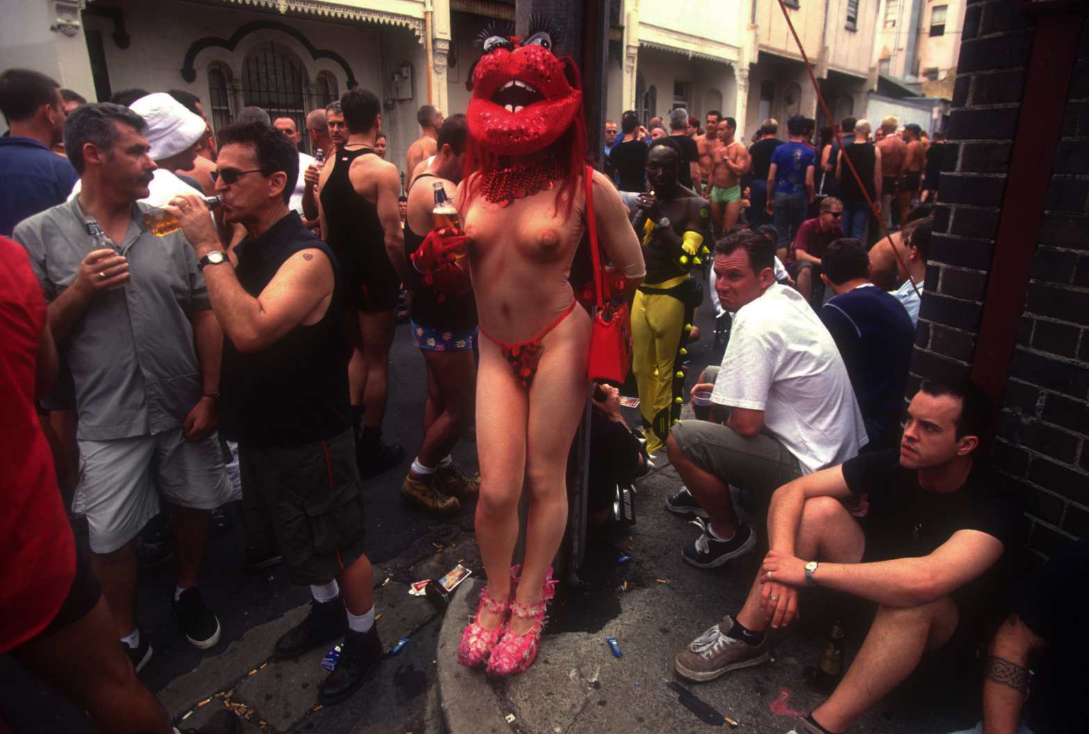  "After Party" Gay Madigras, Sydney. The late 1980s 