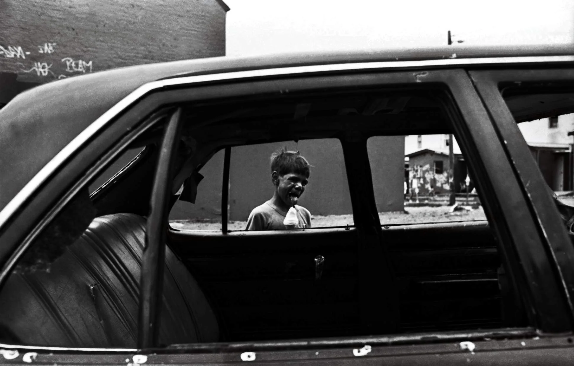 "The Block" Redfern, Sydney. The early 1980s.