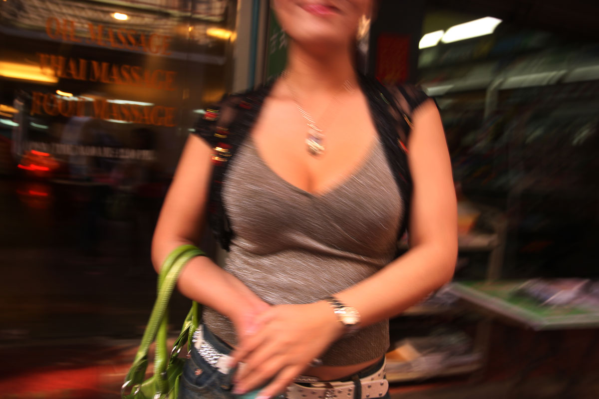  Sex worker. Chinatown, Bangkok 2009 