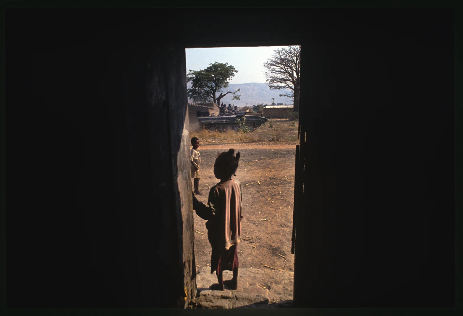 Angola's long-running civil war. 1993