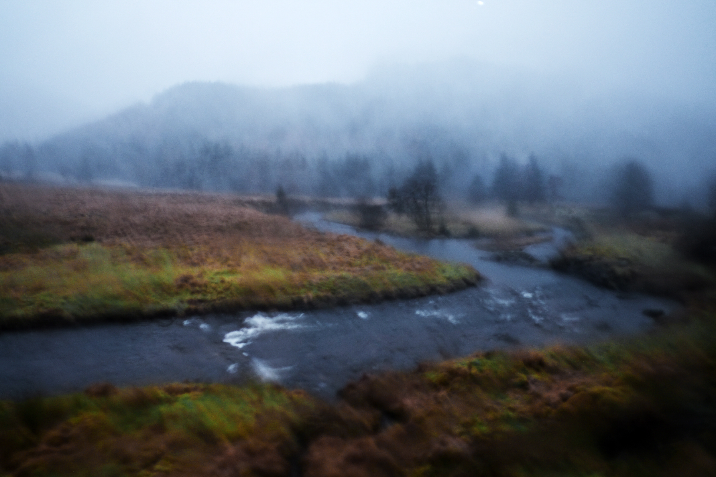  From the bus window, Argyll &amp; Bute. 