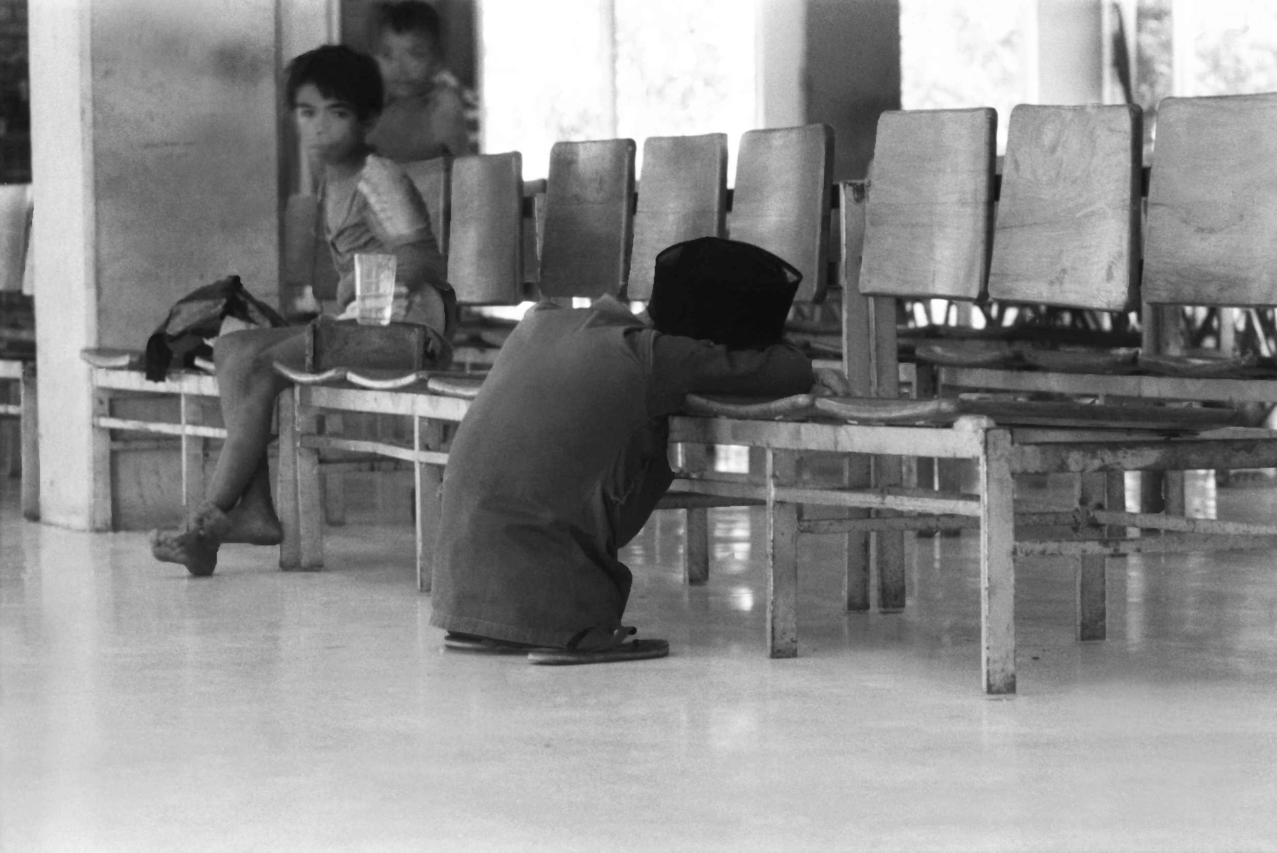  Ferry station. Sumatra, Indonesia. 1984 