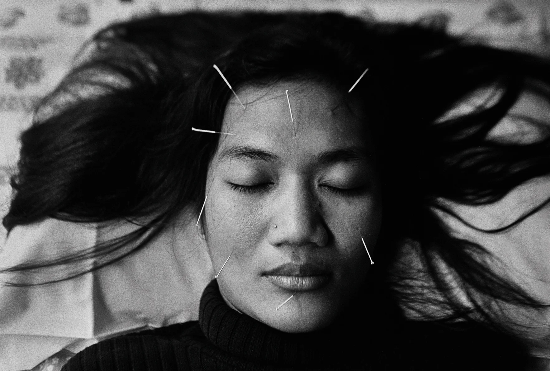 "Needles." Therapy for HIV. Yogyakarta, Indonesia. The mid-2000s.