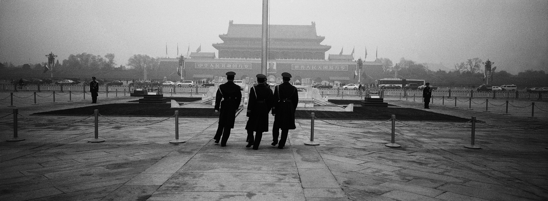  Changing of the guard, Tiananmen Square. Beijing, China. 2004 