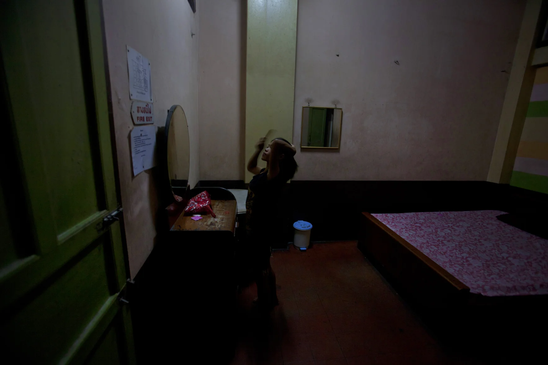 Sex worker. Bangkok, Thailand. 2017