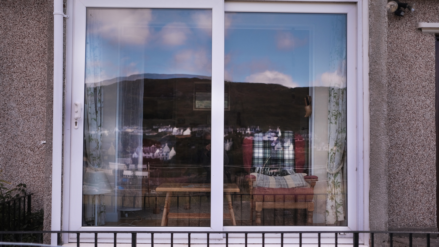  House window. Tarbert, Argyll and Bute, Scotland. 