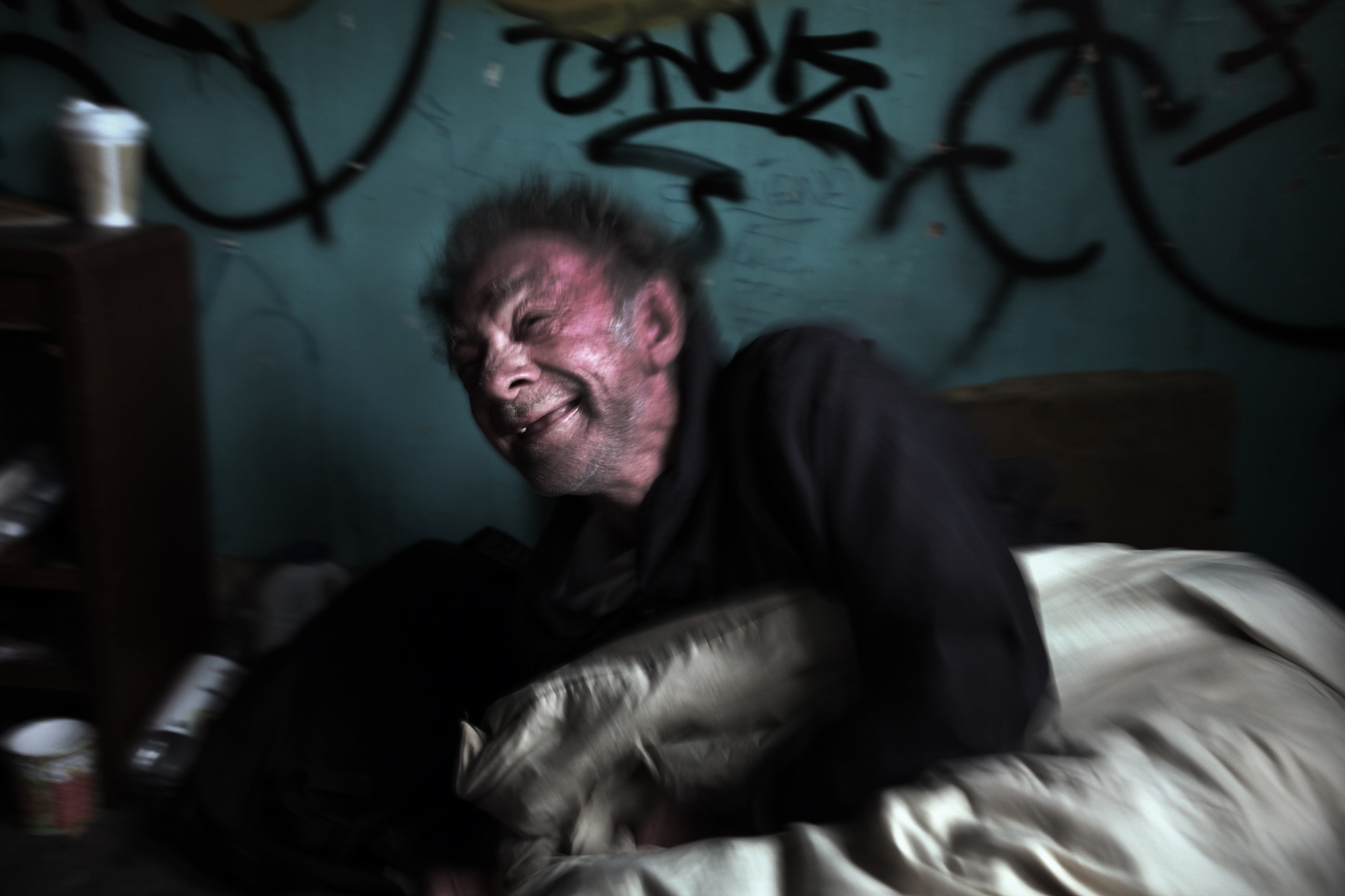 Dennis has been an alcoholic and homeless for an astonishing thirty-five years.