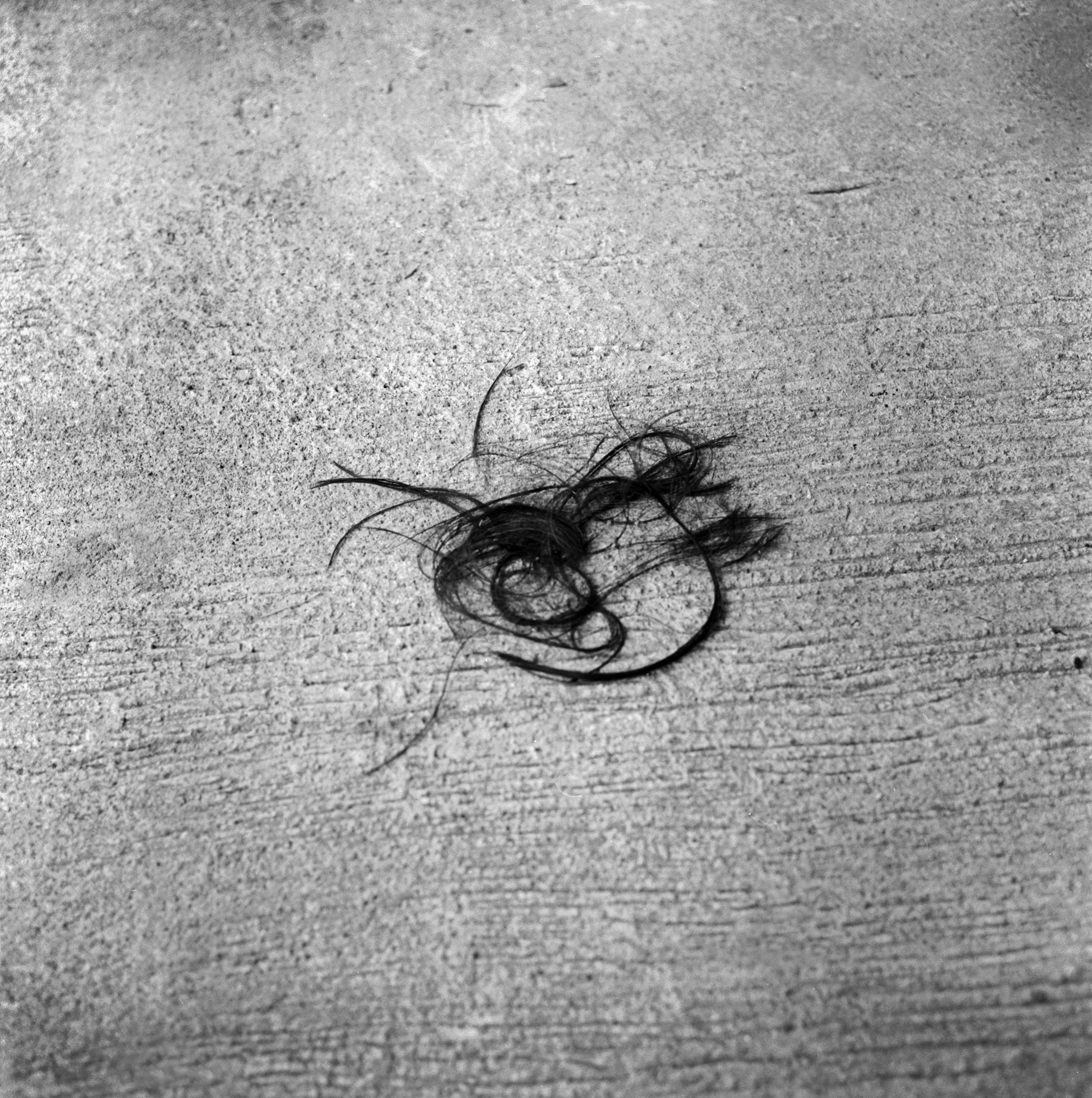  "Fallen Hair" At the Agape orphanage for those living with HIV. Chiang Mai, Thailand. The mid-1990s. 