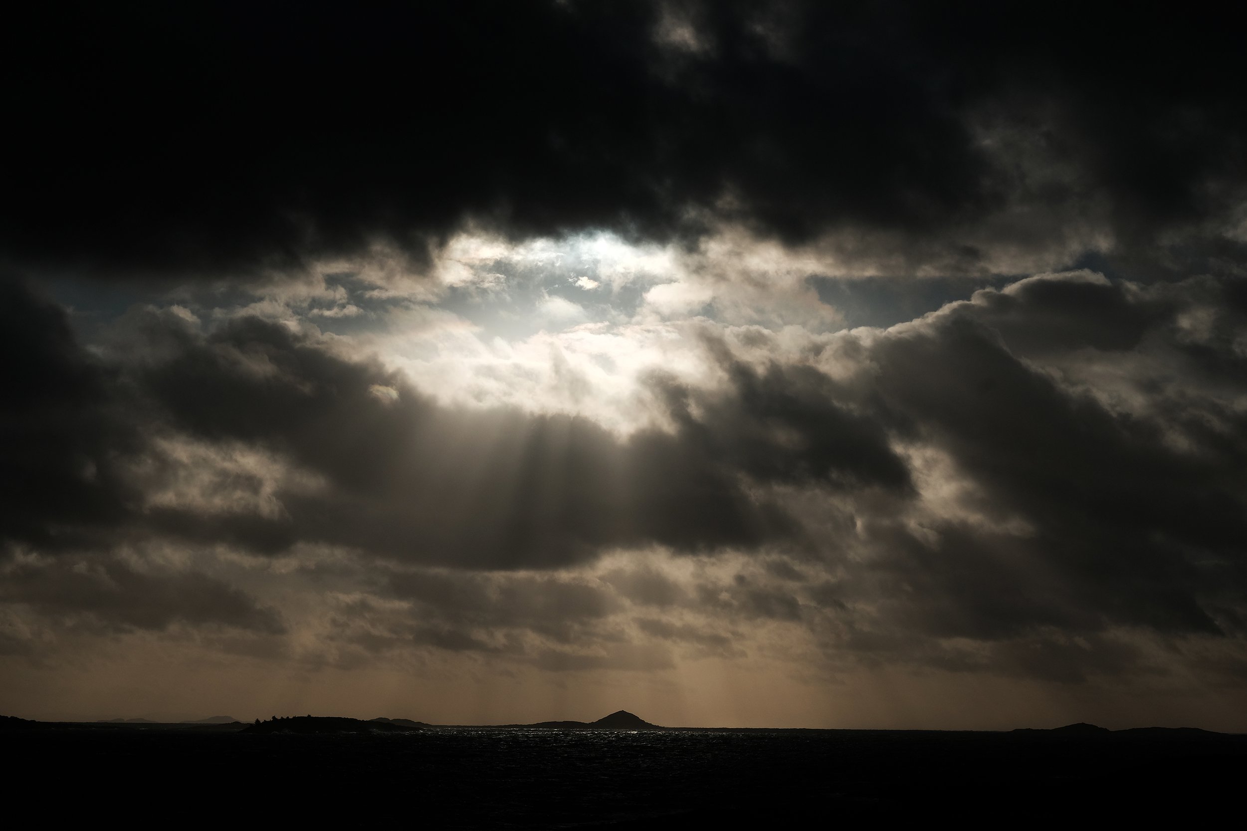  God Light. The Sound of Jura. West Coast, Scotland. 