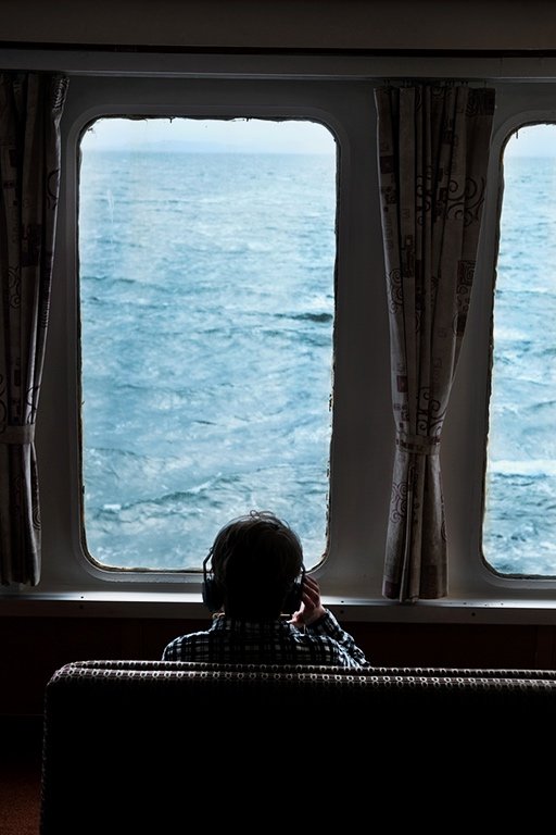  Window # 2 'Sound and Sea.'&nbsp;Ferry to Isle of Mull. West Scotland. 