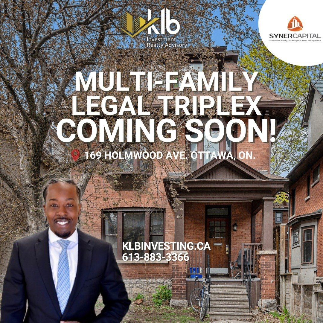 Coming Soon:169 Holmwood Ave, Ottawa, ON!
Located in the beautiful Glebe neighborhood, this legally zoned Triplex with an additional basement unit is just a 3-minute drive to Carleton University and a 3-minute walk to Lansdowne Park. 

Contact me for