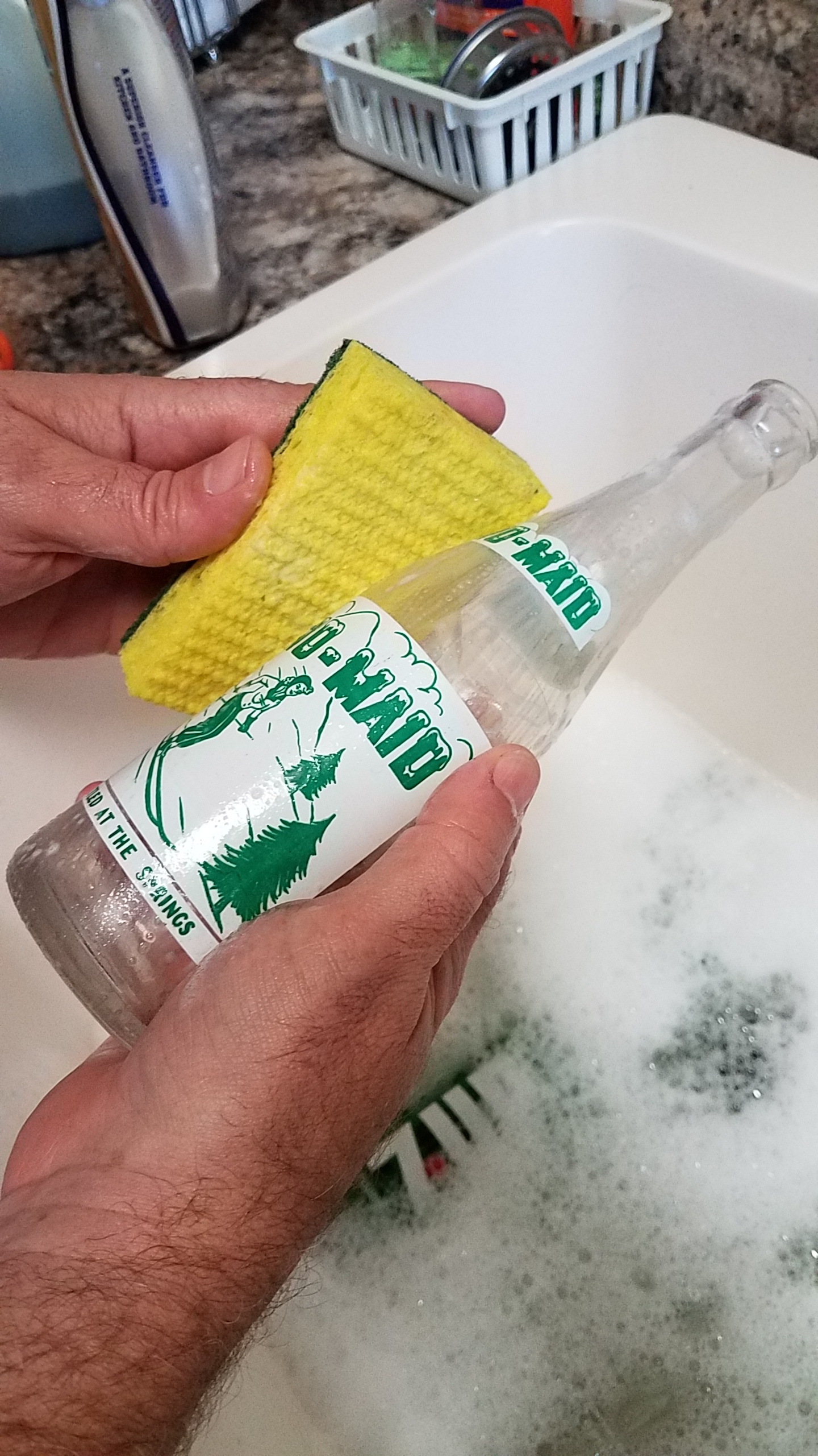 Cleaning with Soft Pad