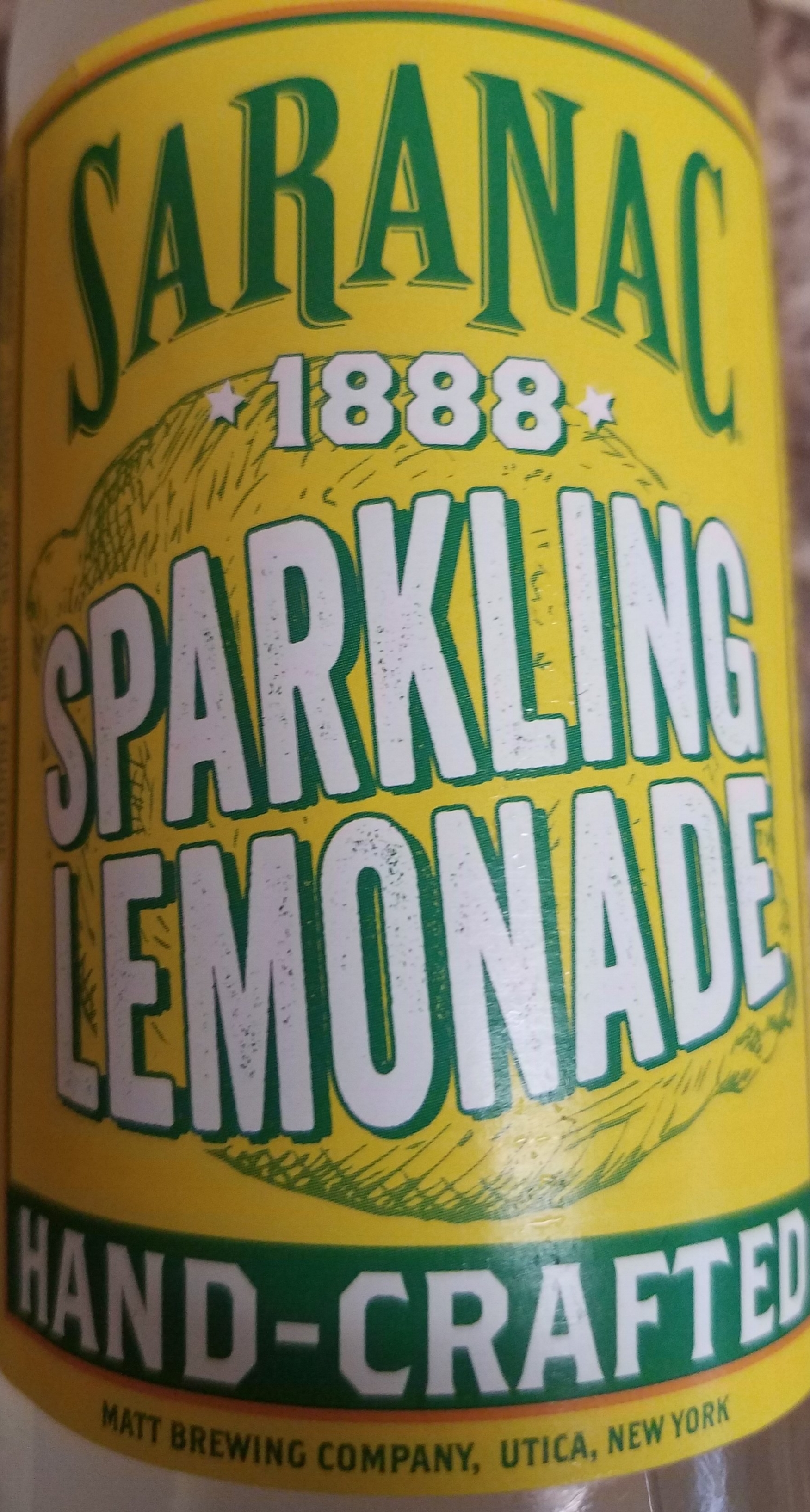 Saranac Sparkling Lemonade (#19)