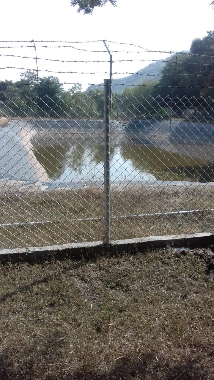 Run off Rain water collection pond lining with HDPE sheet