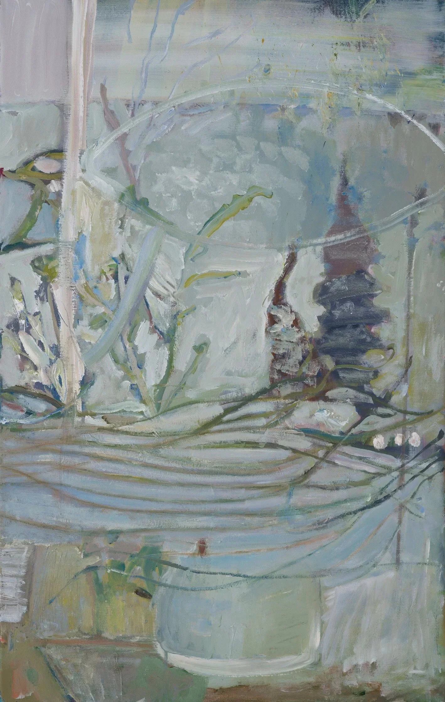   Making Home    2025    Acrylic on Linen    95cm x 60cm    $1400, Available  