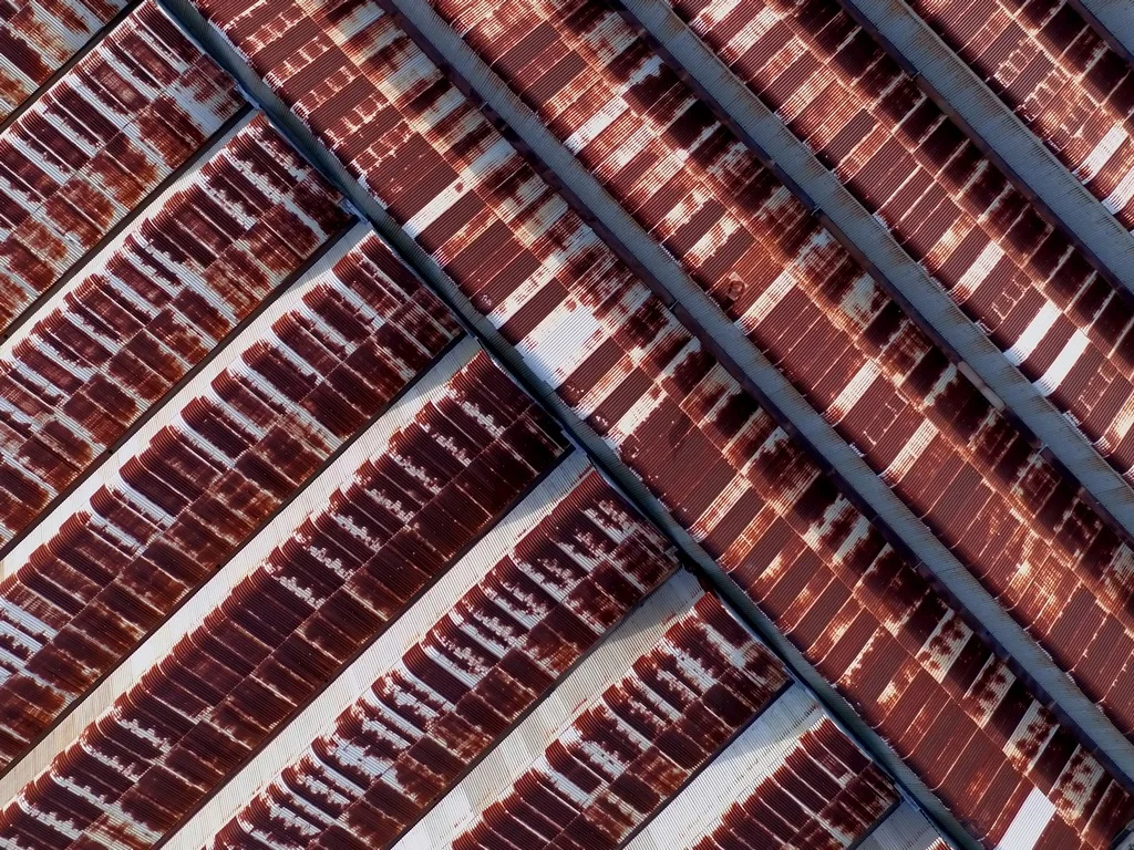 Rusting rooftops - Hyden, Western Australia