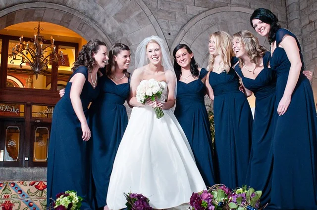 Genna - Bride's Makeup: Sylvia Fox - Maids Hair: Sylvia Fox - Master Creations Photography