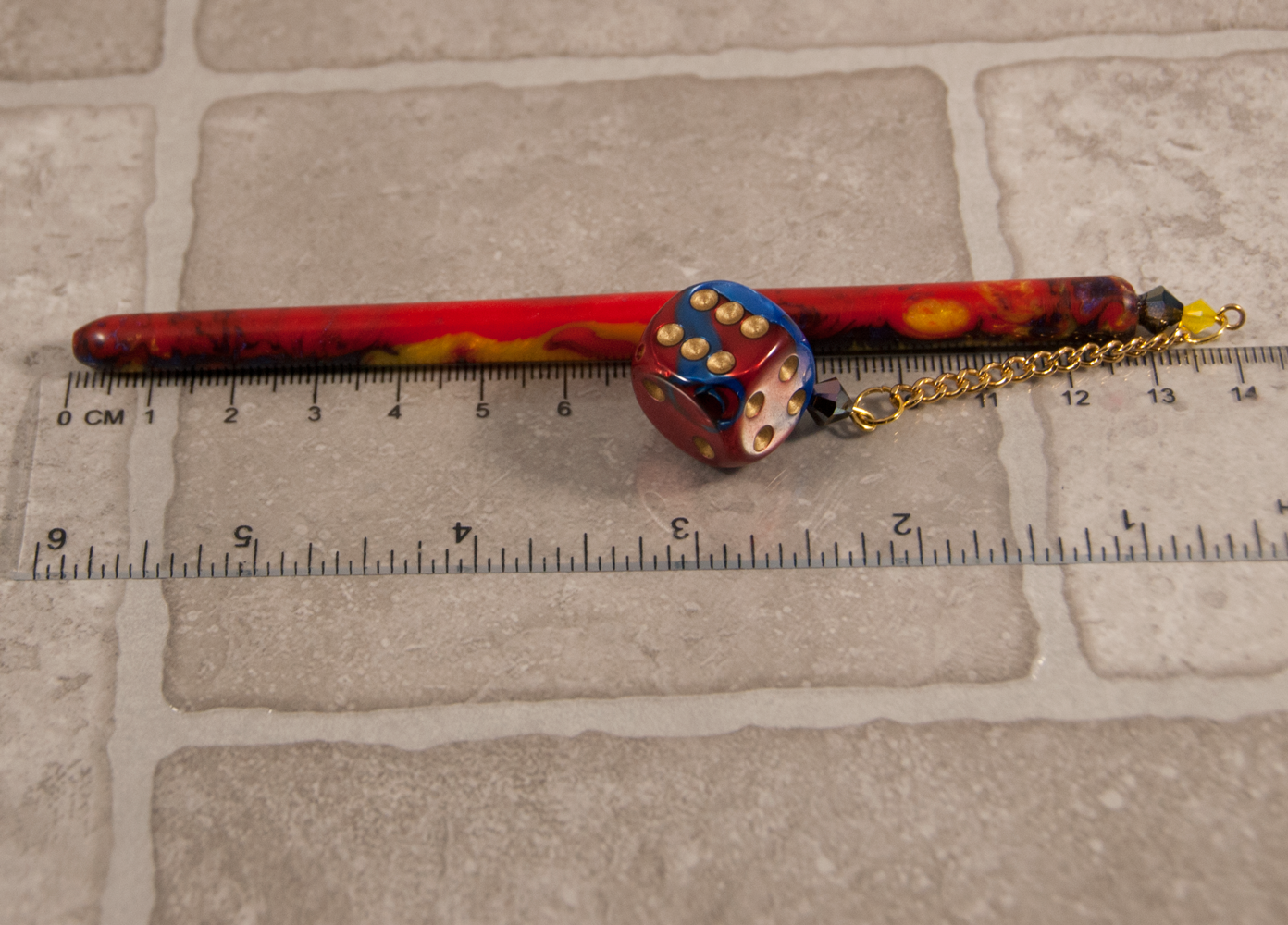 Hairstick with Ruler