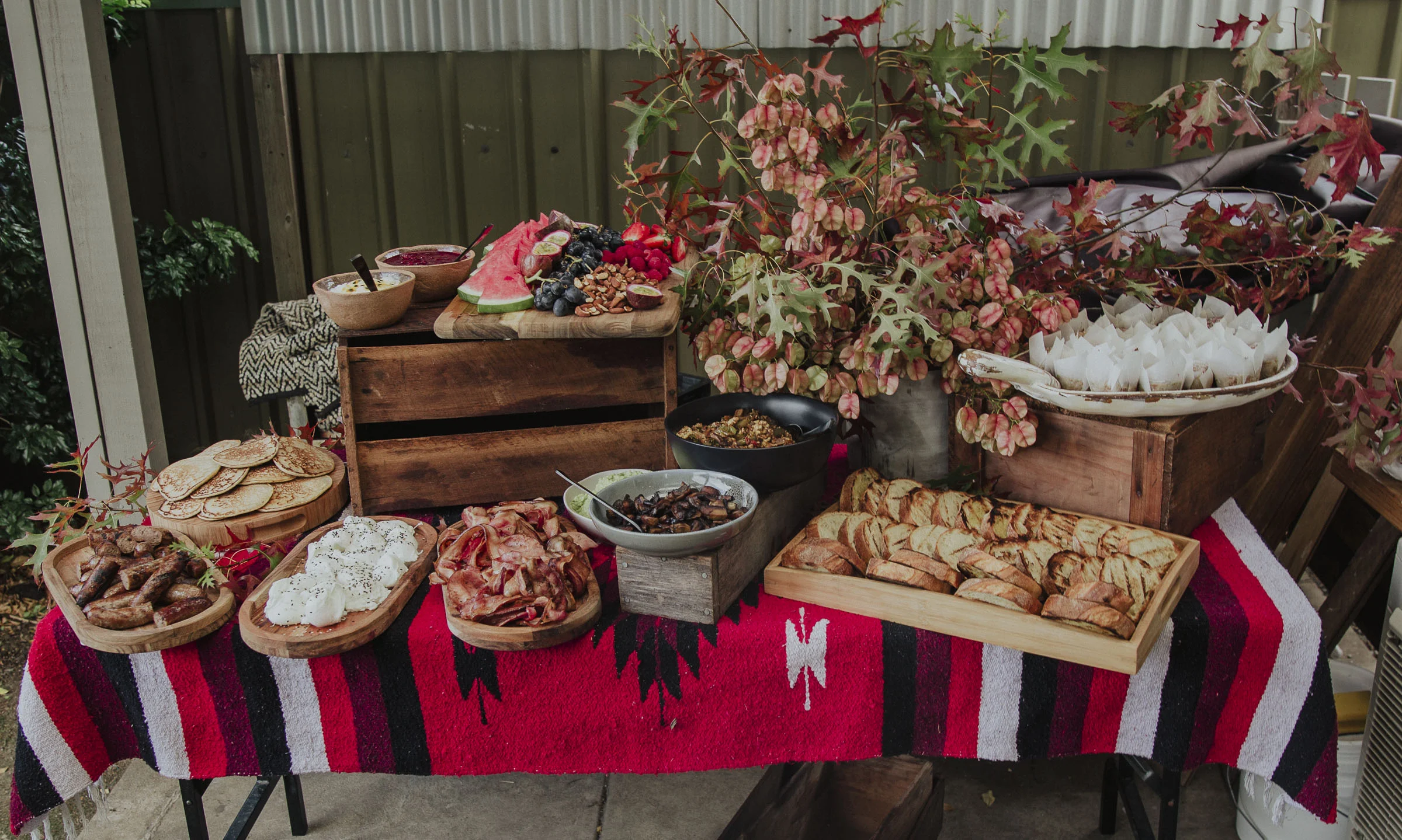 How to make a breakfast grazing table
