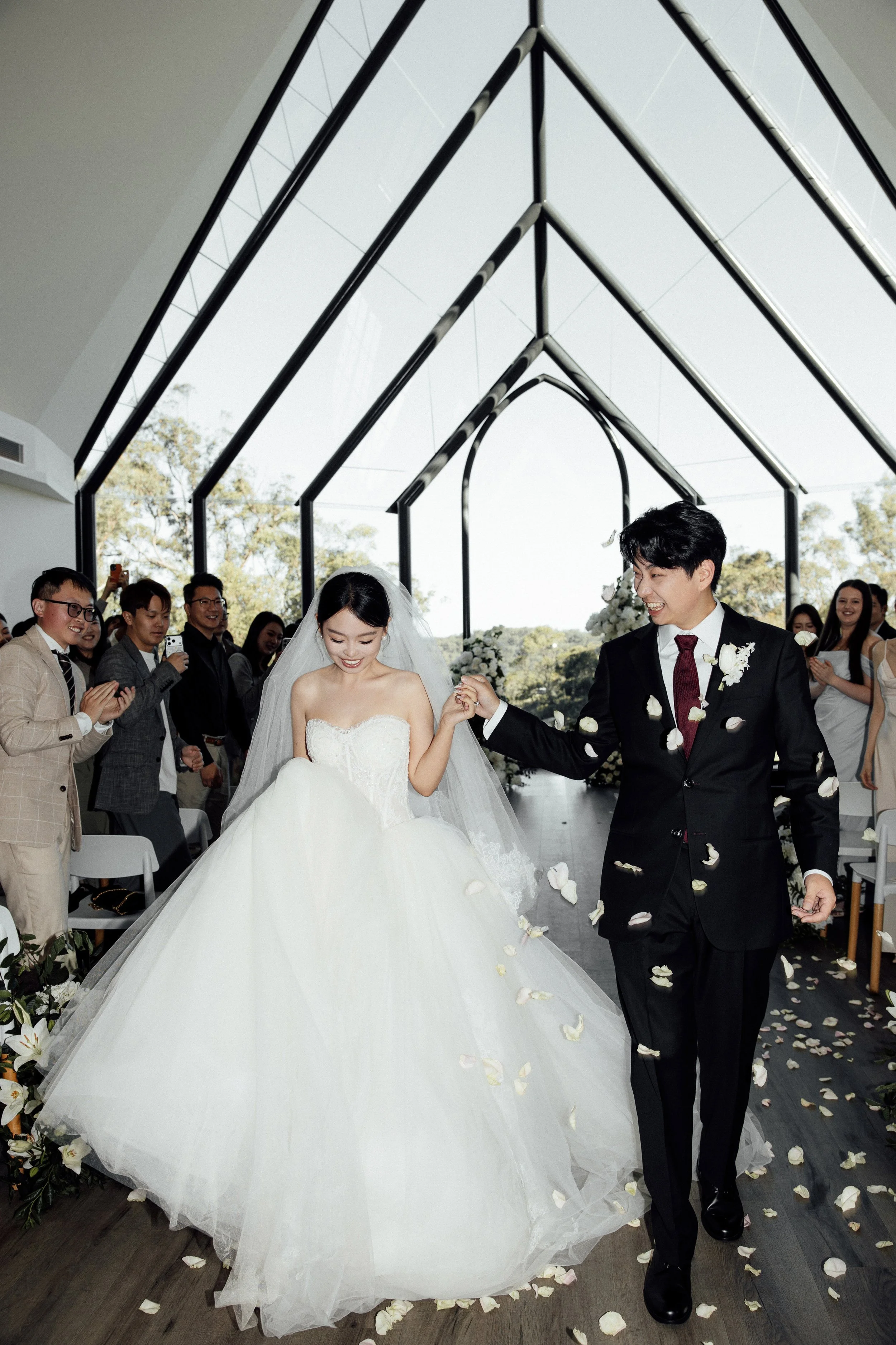 XiaoFei &amp; Sam's Wedding at Chapel Ridge | Central Coast Wedding Catering