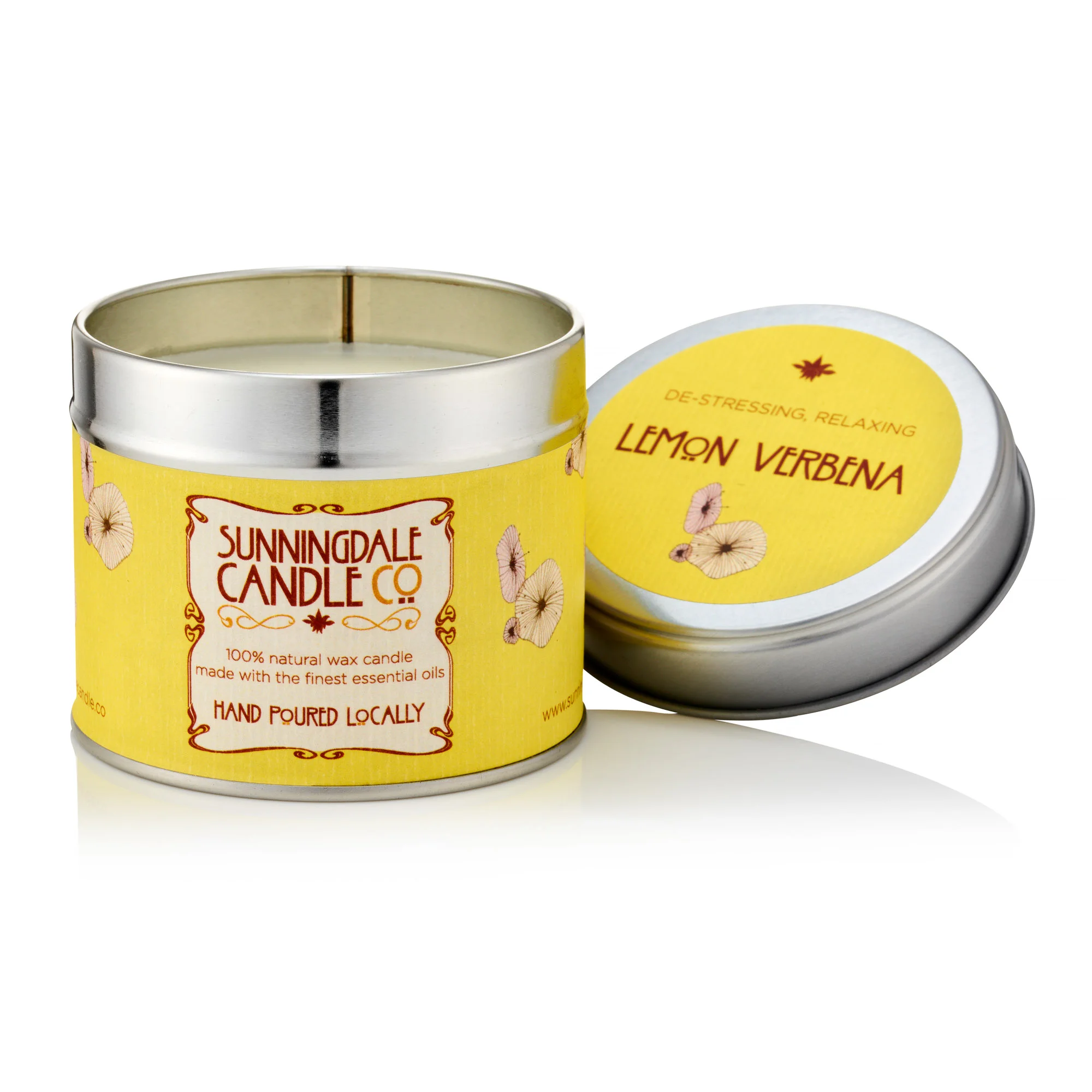 Large Tin Lemon Verbena