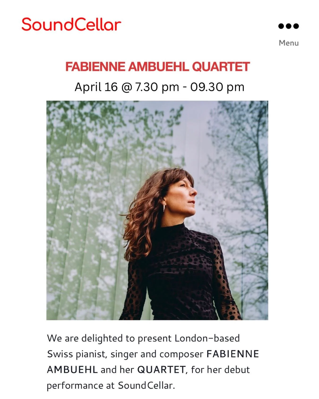 Looking foward to playing @soundcellarpoole next week Thursday 16th April with the band✨

See you soon, Poole! 

#live #pianist #quartet #soundcellar #poole