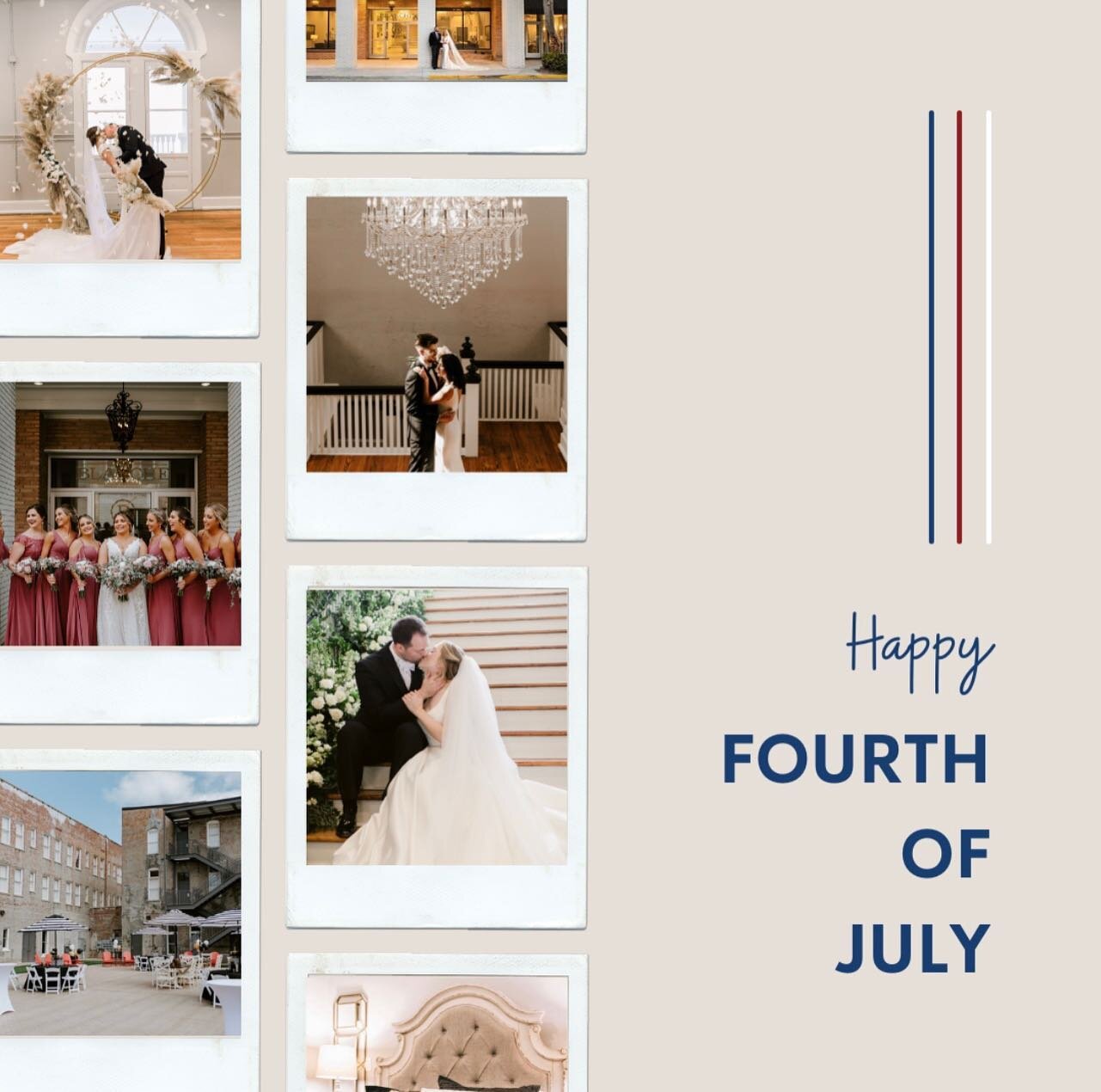 The Blanche wishes you a happy and safe Fourth of July! 🇺🇸 #fourthofjuly #independenceday