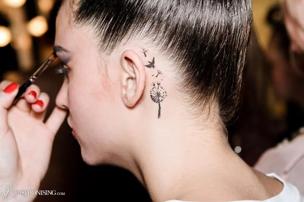 MBFWA 2014 tattoo design for Miss Unkon