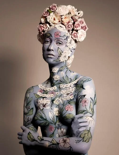 A body art of mine from a while ago shot by Kristian Taylor-Wood. 