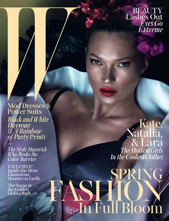W Mag 2013 Kate Moss