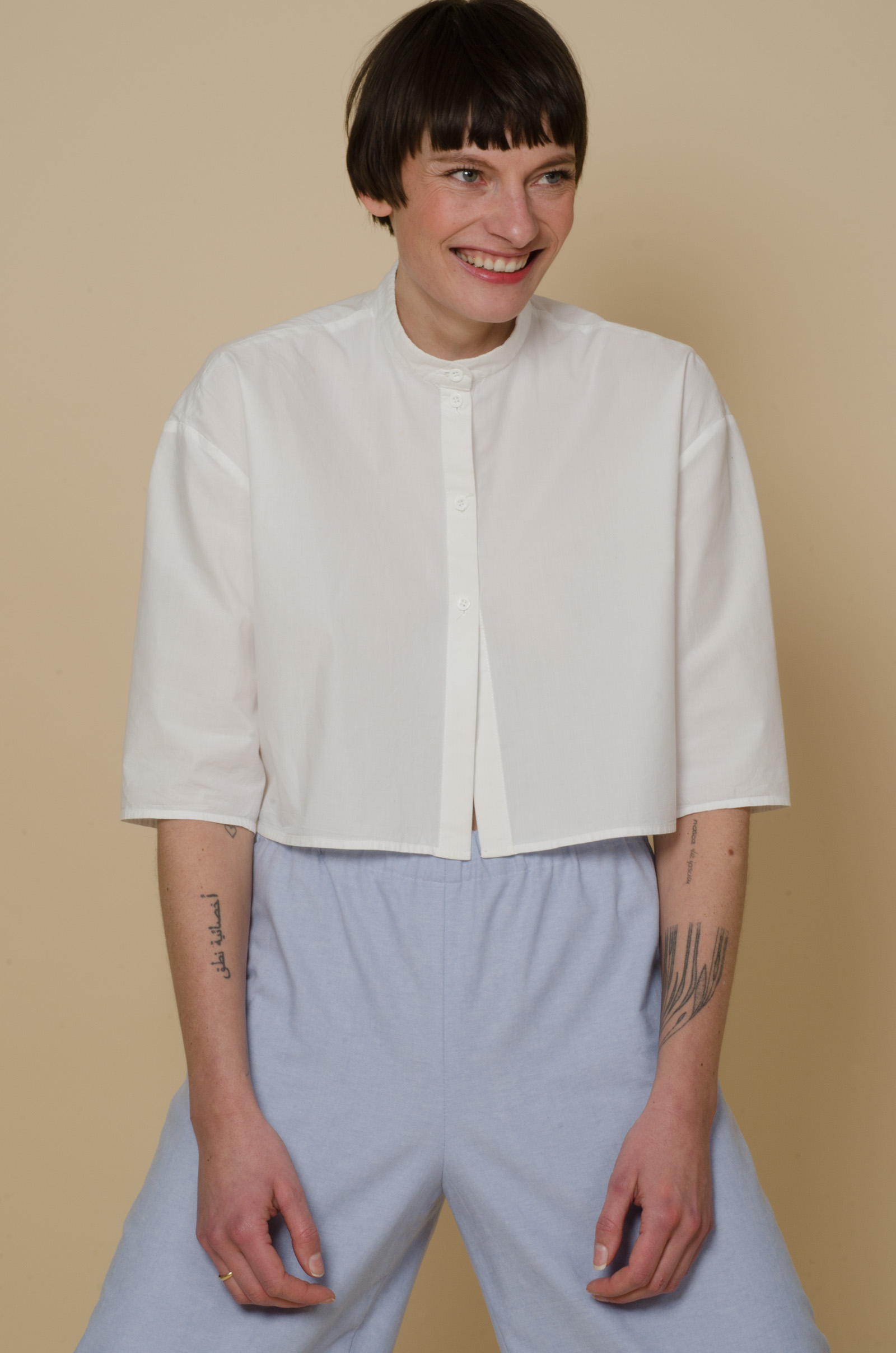 meinwerk diy schnittmuster & anleitung oversized shirtdress, nähanleitung, bluse, blusenkleid, tunika, weites hemdkleid nähen, schnitt, handmade shirt, minimalistisch, slow fashion (Kopie)