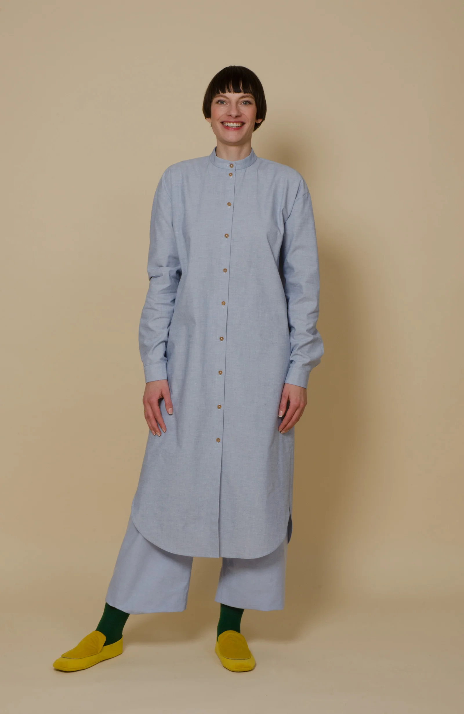 meinwerk diy schnittmuster & anleitung oversized shirtdress, nähanleitung, bluse, blusenkleid, tunika, weites hemdkleid nähen, schnitt, handmade shirt, minimalistisch, slow fashion (Kopie)