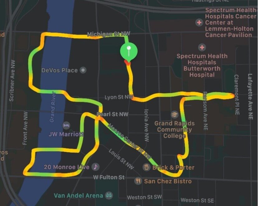 Ruck & Shuffle for 3.12 miles