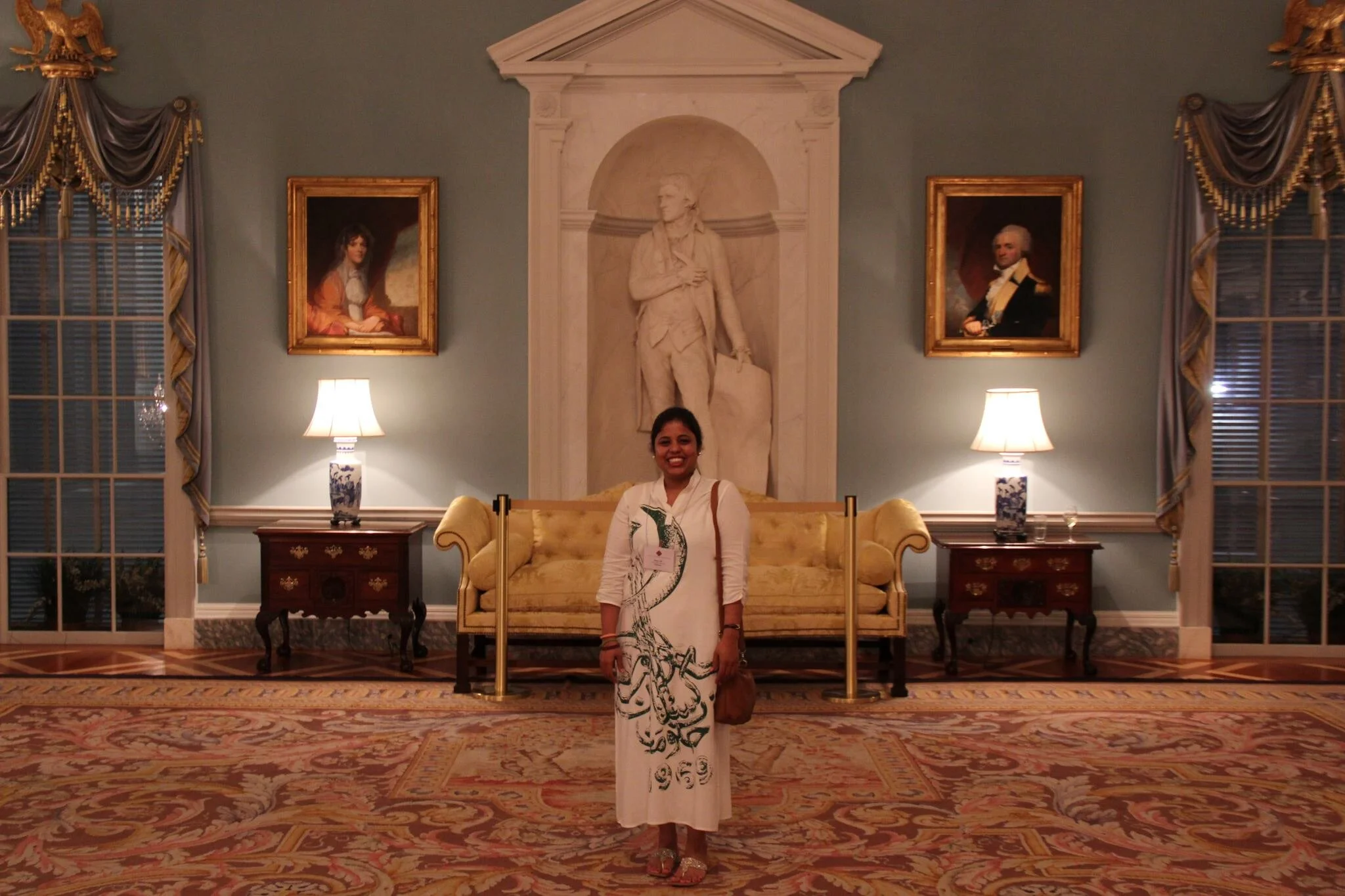 Attending the Global Leaders’ Forum at the U.S. Department of State for the first time in 2013 as part of Hubert H. Humphrey Fellowship program.