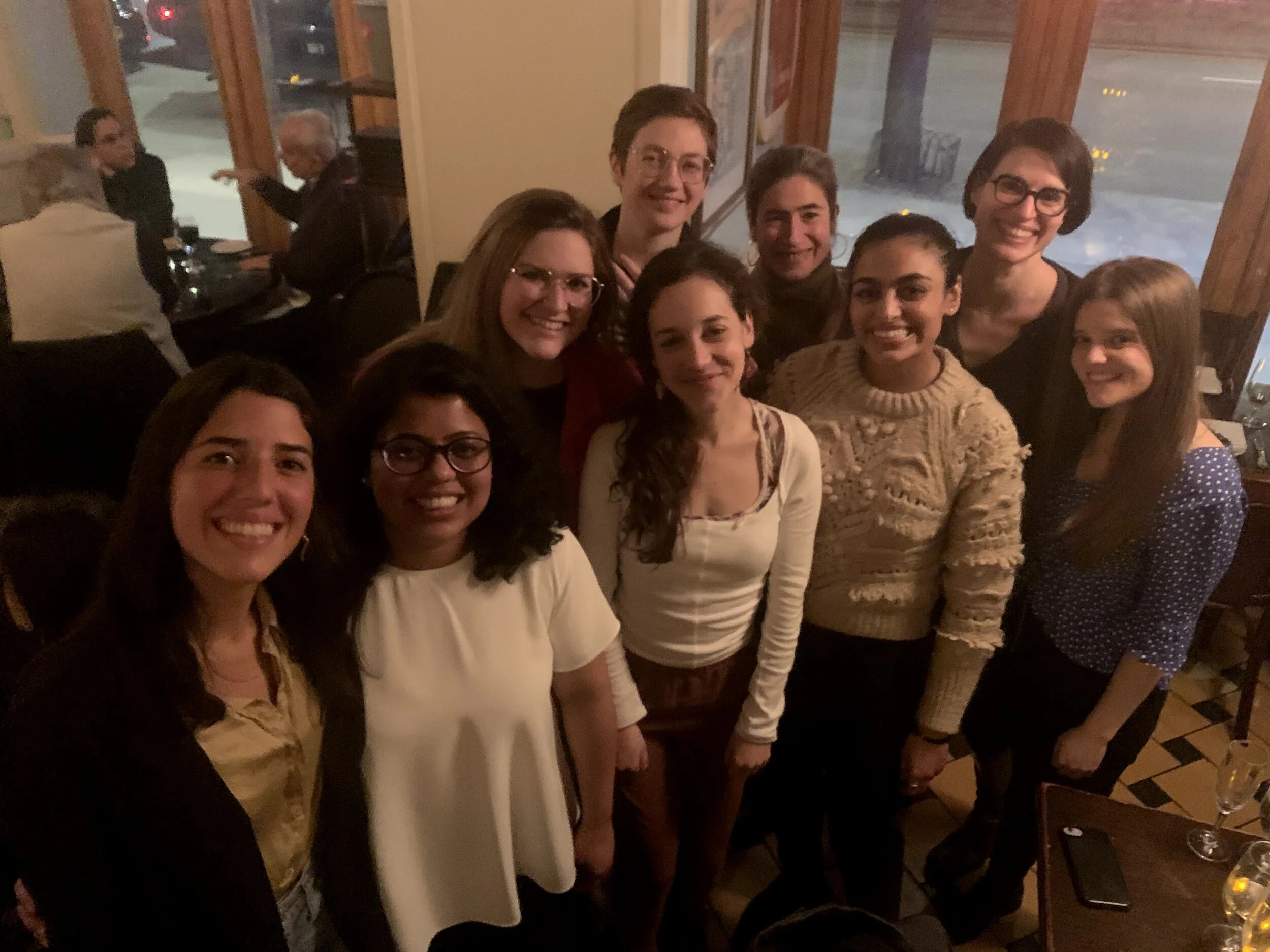 Celebrating the screening of Unladylike2020 at Athena Film Festival in New York City with some of the fabulous members of our awesome team. Left to right Mariana Surrilo, myself, Willa Jones, Gabrielle Koehler,  Charlotte Mangin (EP/Director), Kathy Leichter (Development & Impact Producer), Alice Quinlan, and Liv Fidler. (February 2020)