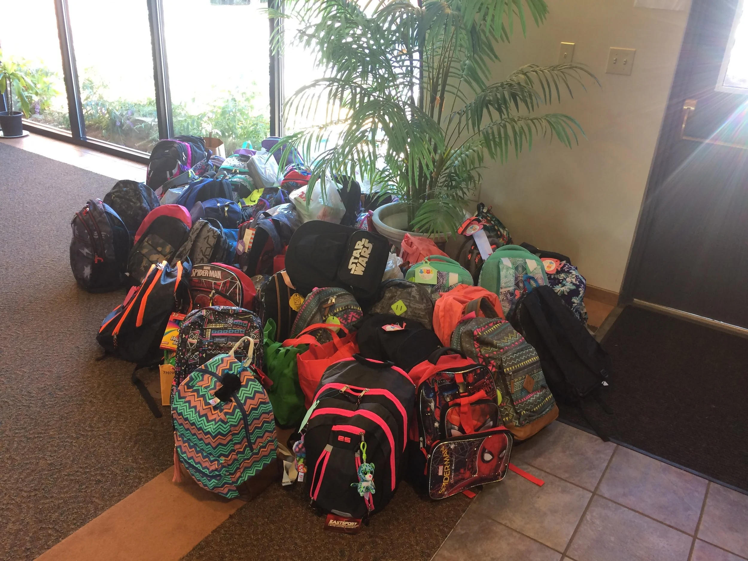 WOW Annual Backpack Drive