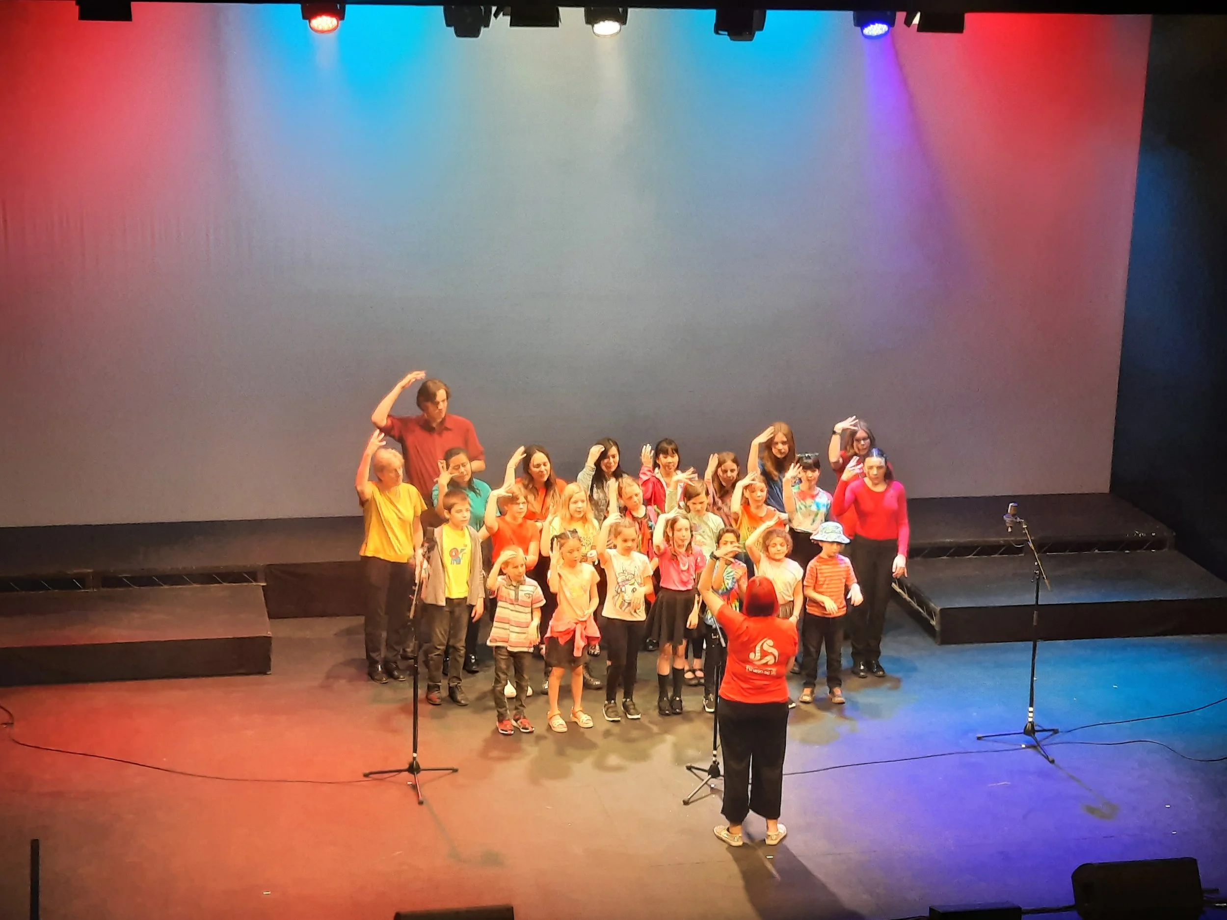 Festival Choir helps wish MAST a happy first birthday