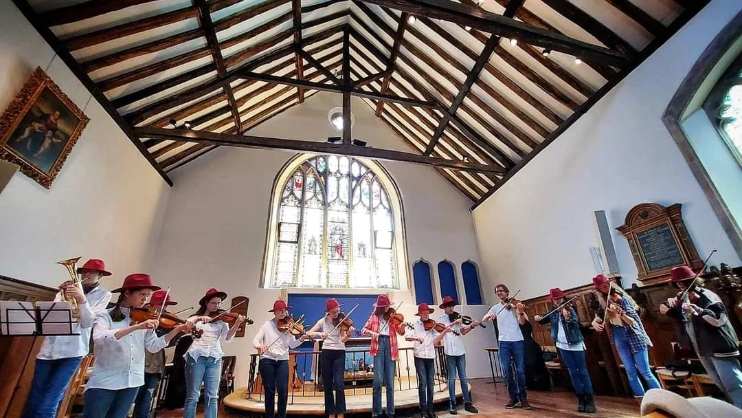 Young folk musicians wow audiences at MayFest